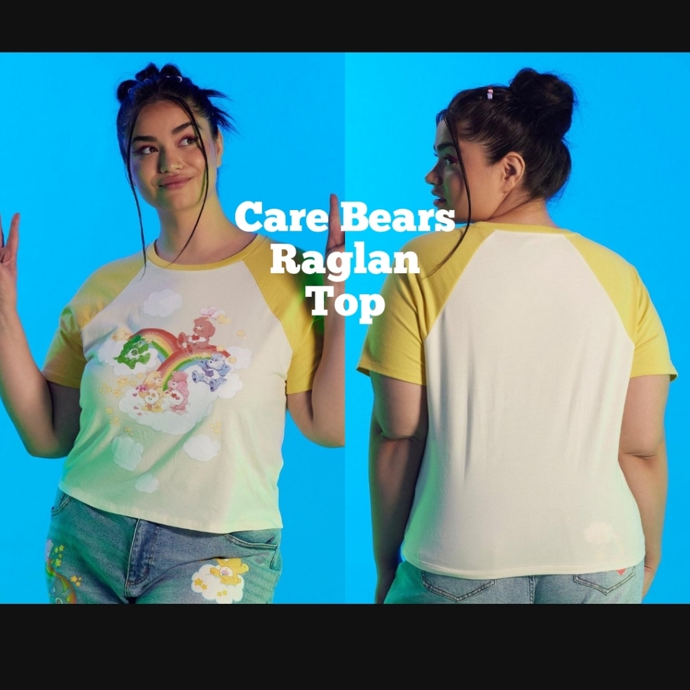 Care Bears Raglan Top